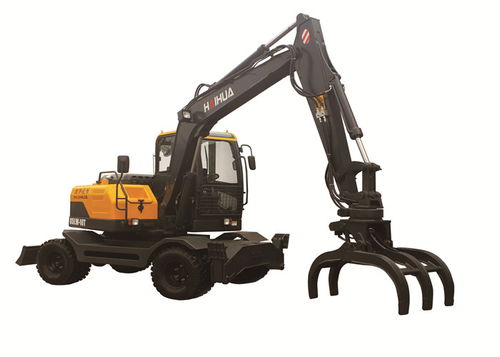 广东大型抓木机费用 厦门锦海华工程机械供应